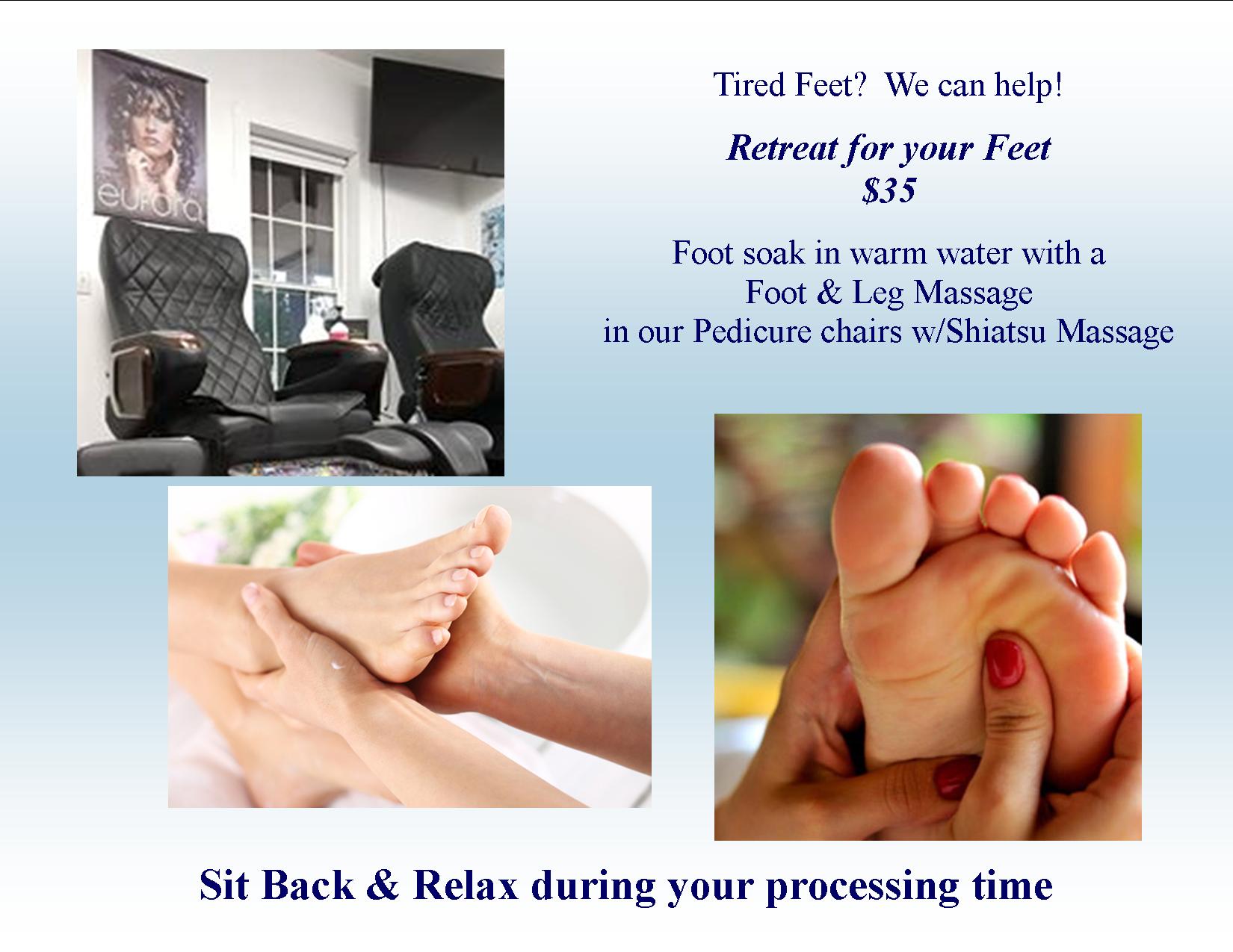 Retreat for your feet